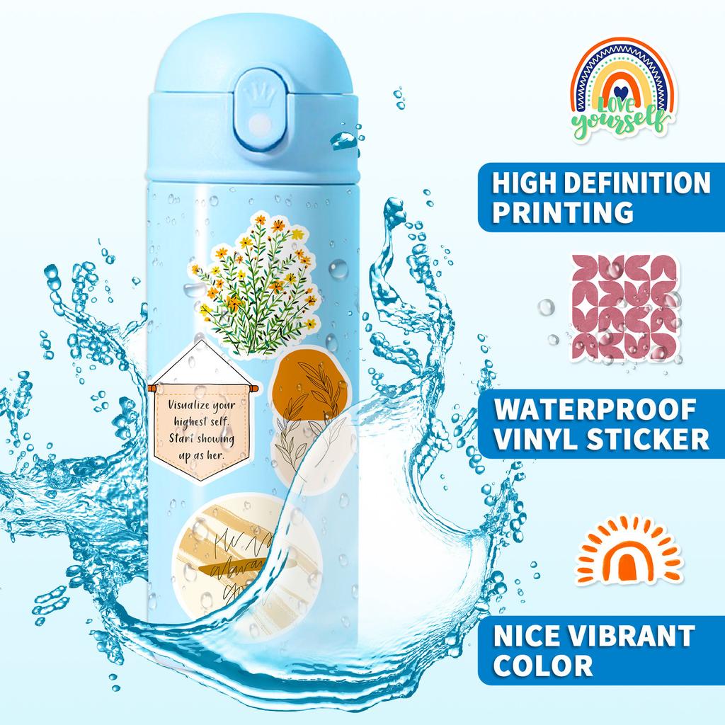 50 BOHO Style Stickers New Style Artist Bohemia Creative Notes Suitcase