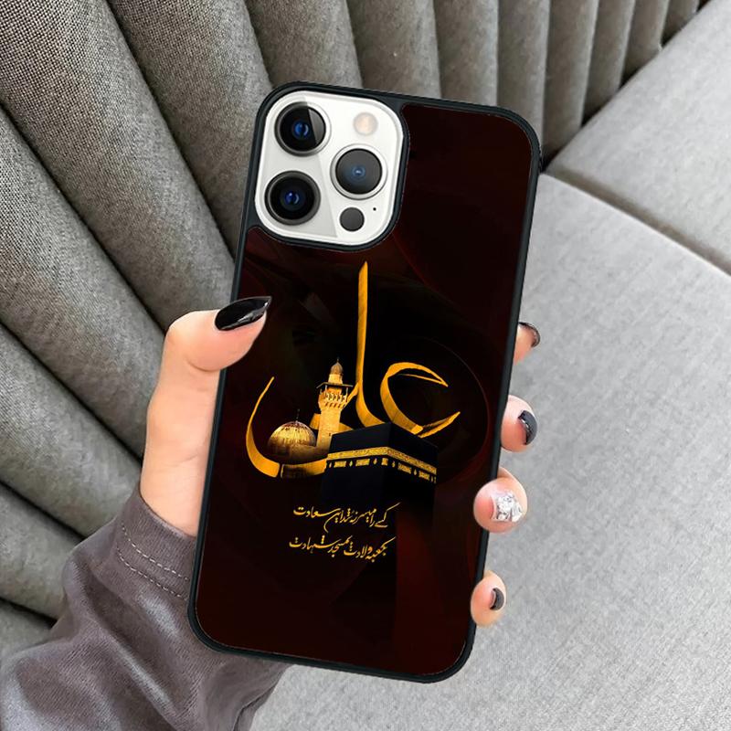Ислам Шиизм Имам Али Хусейн Чехол для телефона Для iPhone 17 Air 16 16e 15 13 14 Pro Max 11 12 Plus 2022 MAX Защитный чехол