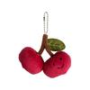 Korean Cute Plush Cherry Doll Pendant Bag Hanging Keychain Back Packaging Decoration Gift Doll