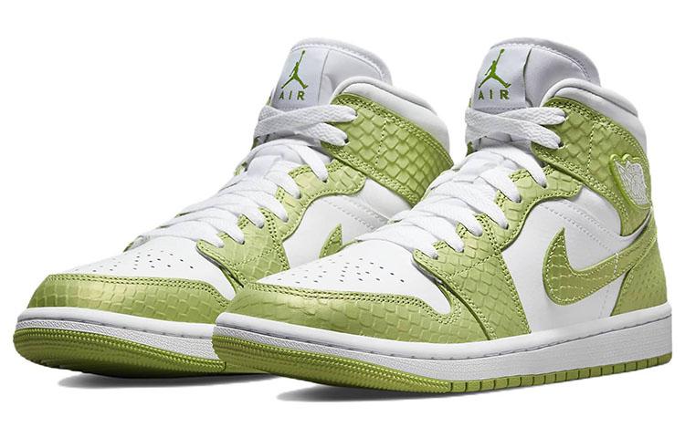 Air Jordan 1 Mid Se 'Зеленая Питон' Женские DV2959-113