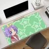 Anime L-Lucky Star Mouse Pad Non-slip Rubber Gamer Balance Computer Mat Decoracion Deskmat Laptop Office Large