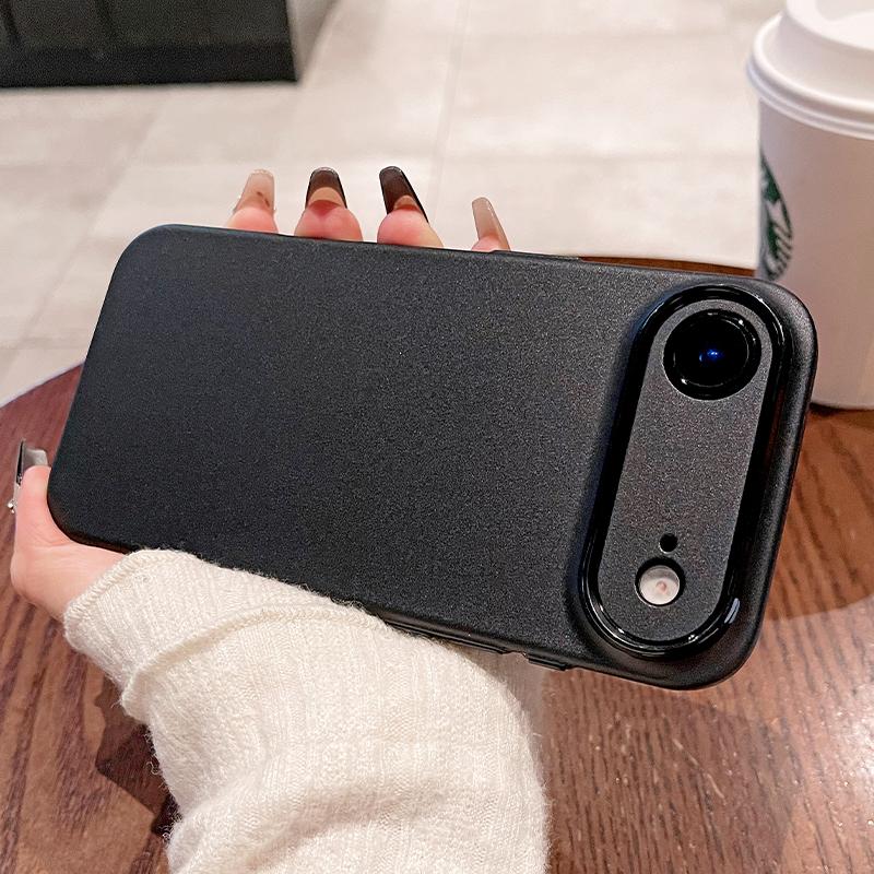 0,45 мм Ультратонкий Матовый Мягкий Силиконовый Чехол Для iPhone Air 17 16 15 14 Pro Max Plus 16E Конфетный Цвет Полупрозрачный Тонкий Прозрачный Корпус