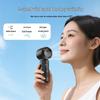 High-Speed 3-Speed USB Handheld Fan: Portable Digital Display Cooling for Office & Students