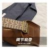 New Simple Commuter Cross-body Female Bag Large-capacity Casual Retro Underarm Shoulder Wide Strap All-match Tote