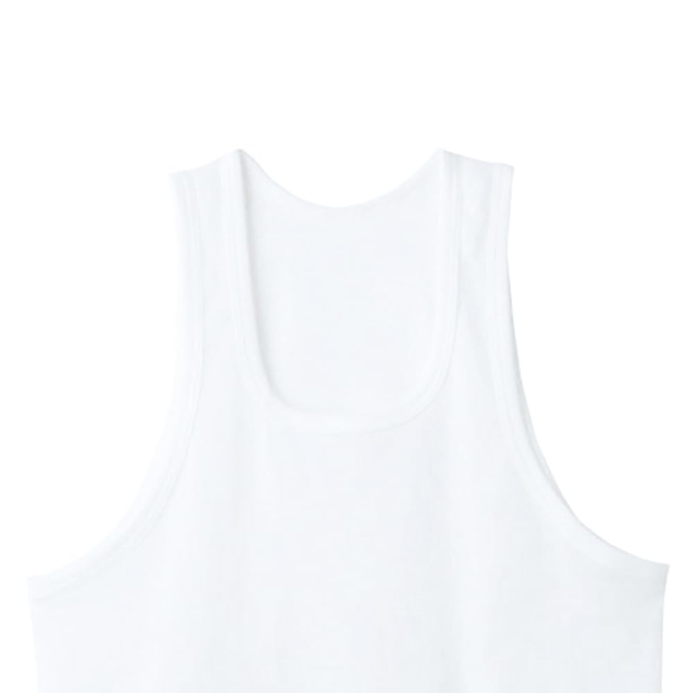 Cool Pique Running Set for New M [Gunze] 2-Piece Men, White,