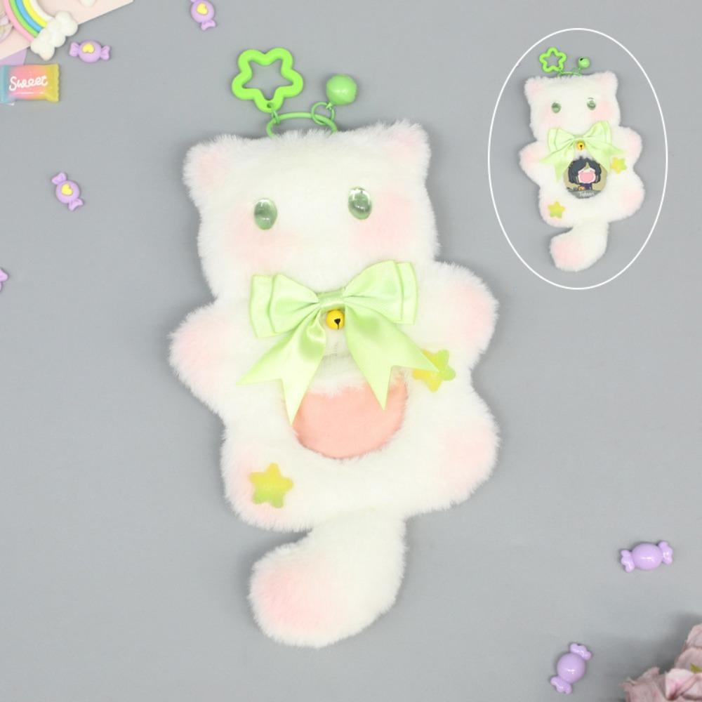 Cartoon Cat Anime Pins Display Base Plush Badge Decoration Tray Cute Badge Holder Fans Chasing