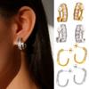 Delicate Design Geometric Square Earrings Geometric Design Stainless Steel Earrings  Daily Wear