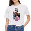 SexeMara Mommy S Love Female T-Shirt Mom and Daughter T-Shirt Women Super Mama