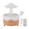 UFO Raindrop Humidifier with Colorful Lights Remote Control Timing Humidifier Aroma Humidifier