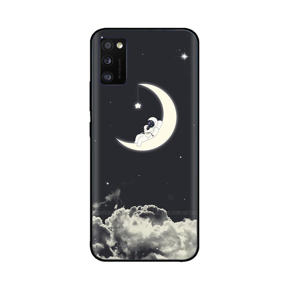 Чехол для Samsung Galaxy A41 A415F Милый Милый Мягкий Гладкий Жидкий Силикон Чехол Полная Защита Для Samsung A41 A 41 Силиконовые Чехлы