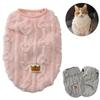 Soft Fleece Cat Clothes Winter Warm Dog Sweater For Small Medium Dogs Cats Vest Apparel Puppy Kitten Jacket Pug Coat Pet Outfits
