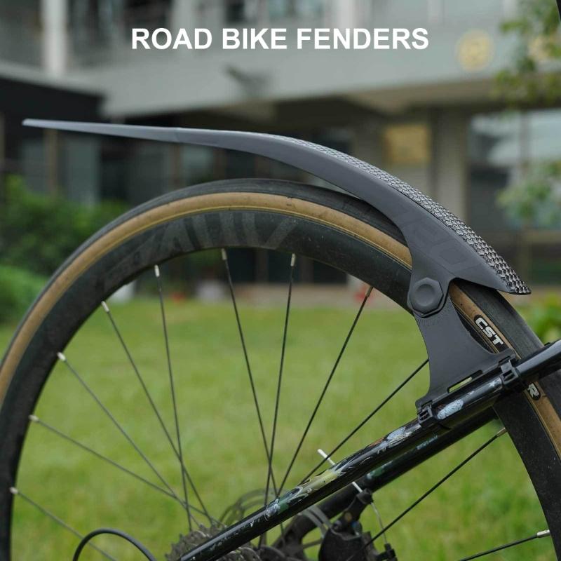 Adjustable Mountain Bike Hard Shells Mudguard Bicycles Cycling Front/Rear Mud Guards Quickly Release Wide Bike Mudguard