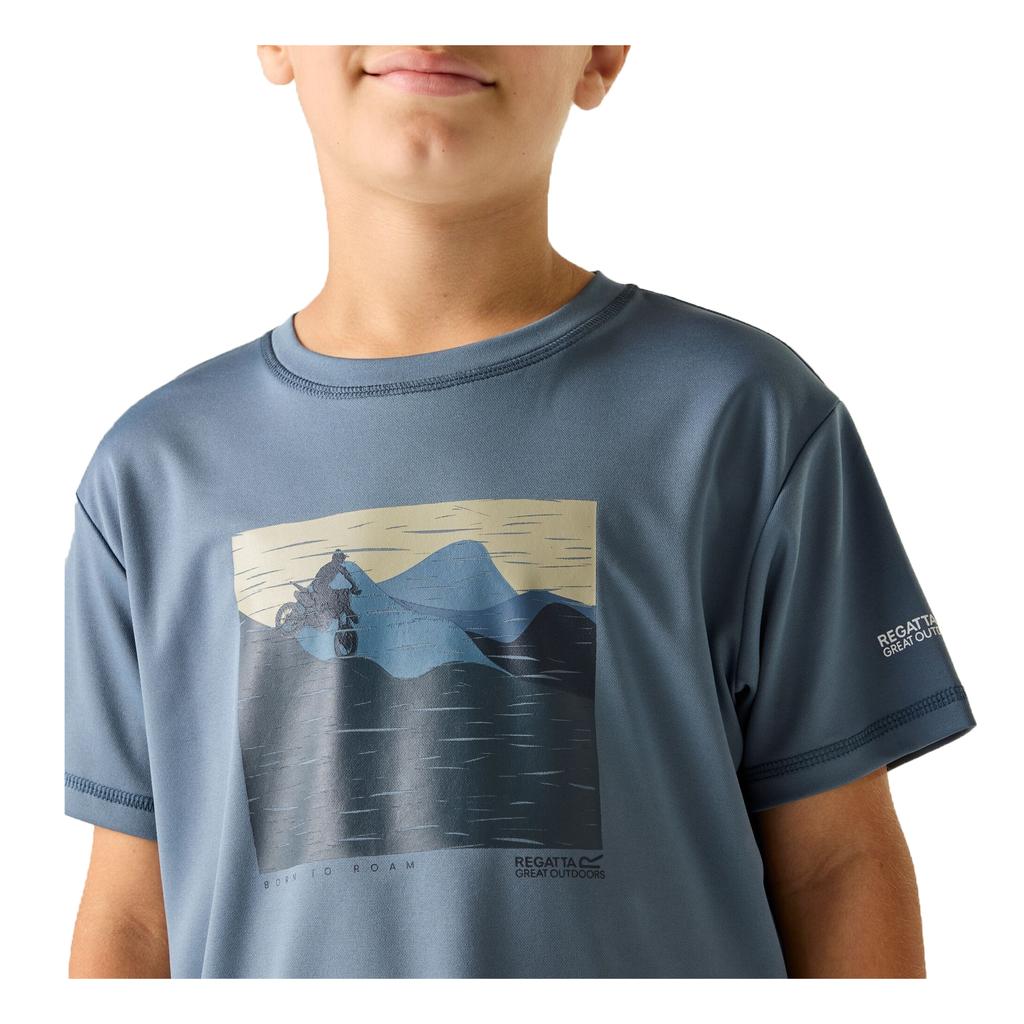 Regatta Childrens/Kids Alvarado Bike T-Shirt