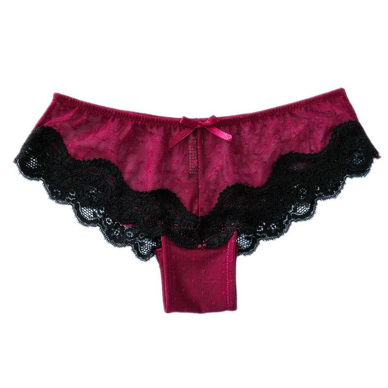 RTS New Design Lace Sweet Women Panties Cotton Crotch Lady Panties Seamless Thongs Sexy Briefs Breathable Lovely Women Underwear