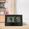 14*9*1,6 см цифровой будильник на батарейках с дисплеем температуры и даты, повтор сигнала, настольные часы 12/24 ч ℃/℉, настенные ЖК-часы