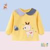 Waterproof Baby Long Sleeve Bib Apron Anti-dirty Toddler Eating Reverse Wear Smock Kids Feeding Coverall for Boys Girls Autumn Winter