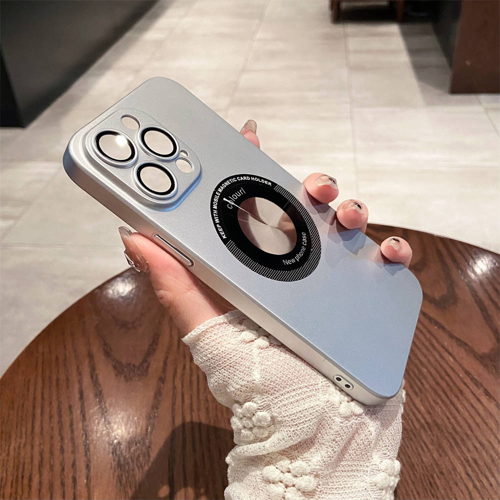 Магнитный чехол для телефона с беспроводной зарядкой для Iphone 14 13 12 Pro Max 14 Plus 14 Pro Max противоударный протектор объектива камеры жесткий чехол