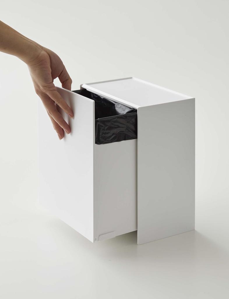 Yamazaki Jitsugyo доска пинцет и шурупы для дерева настенный унитаз ящик для хранения белый башня откидной типа мусорный бак для хранения мелких предметов 5429 [гипс