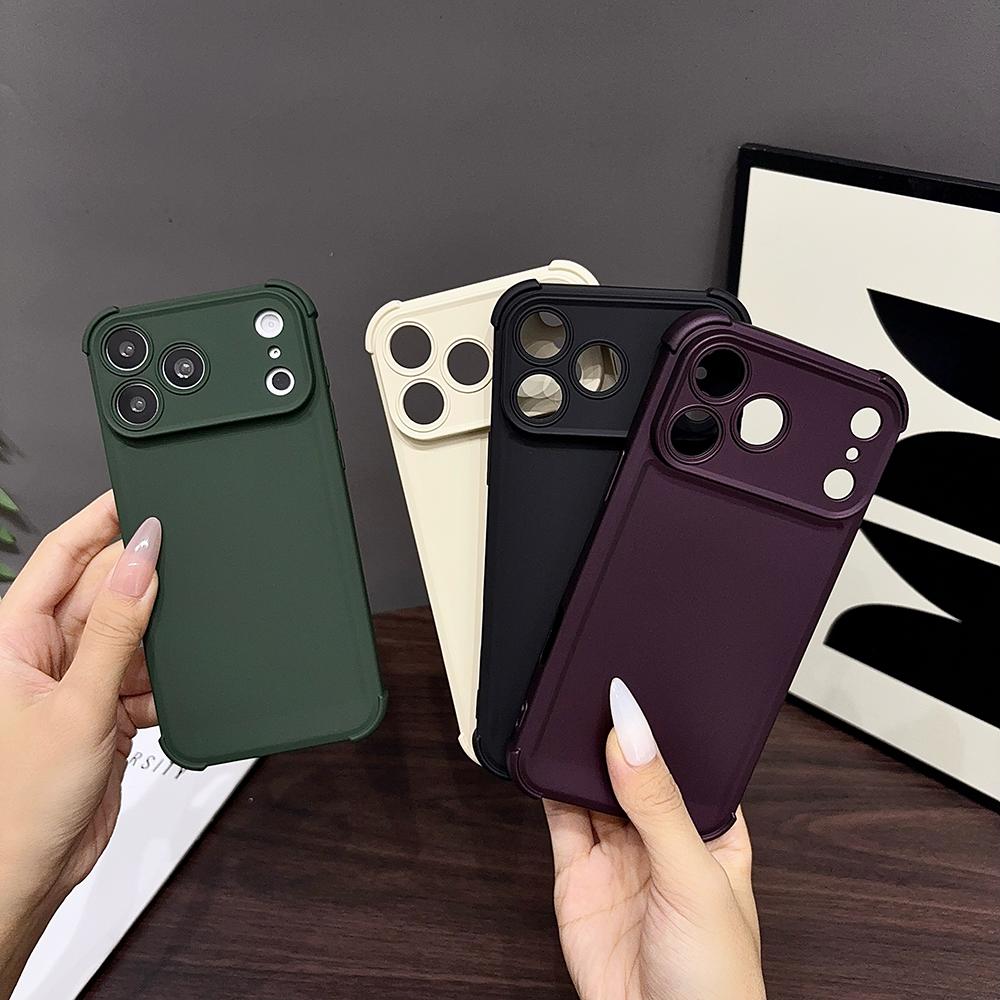 Красочный матовый чехол-конфета для IPhone 17 Pro Max 16 15 14 13 12 pro max 14 plus 16e air 17e Ударопрочный тонкий чехол с защитой от отпечатков пальцев