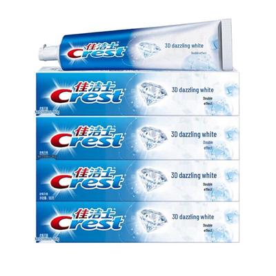 Зубная паста Crest 3D White двойного действия, 4 шт.