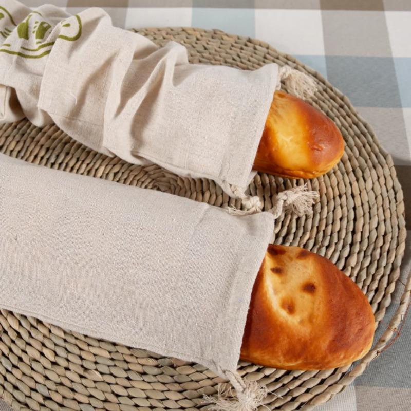 Льняные мешки для хлеба многоразовые мешки на кулиске для буханки домашнего ремесленного хлеба мешки для хранения льна мешки для хлеба для багета
