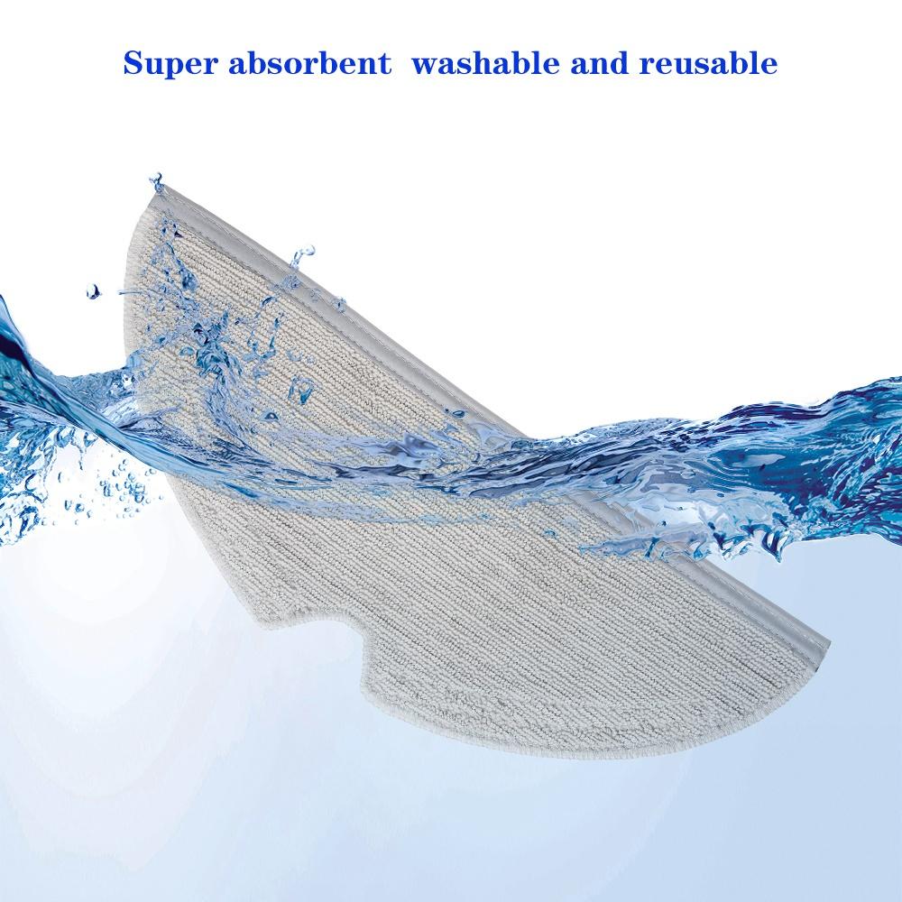 Модернизированная версия, робот-пылесос, тряпки для швабры для XiaoMi Roborock S5 Max S6 Pure S6 MaxV S5 S51 S50 S55 Xiaowa E25 E35