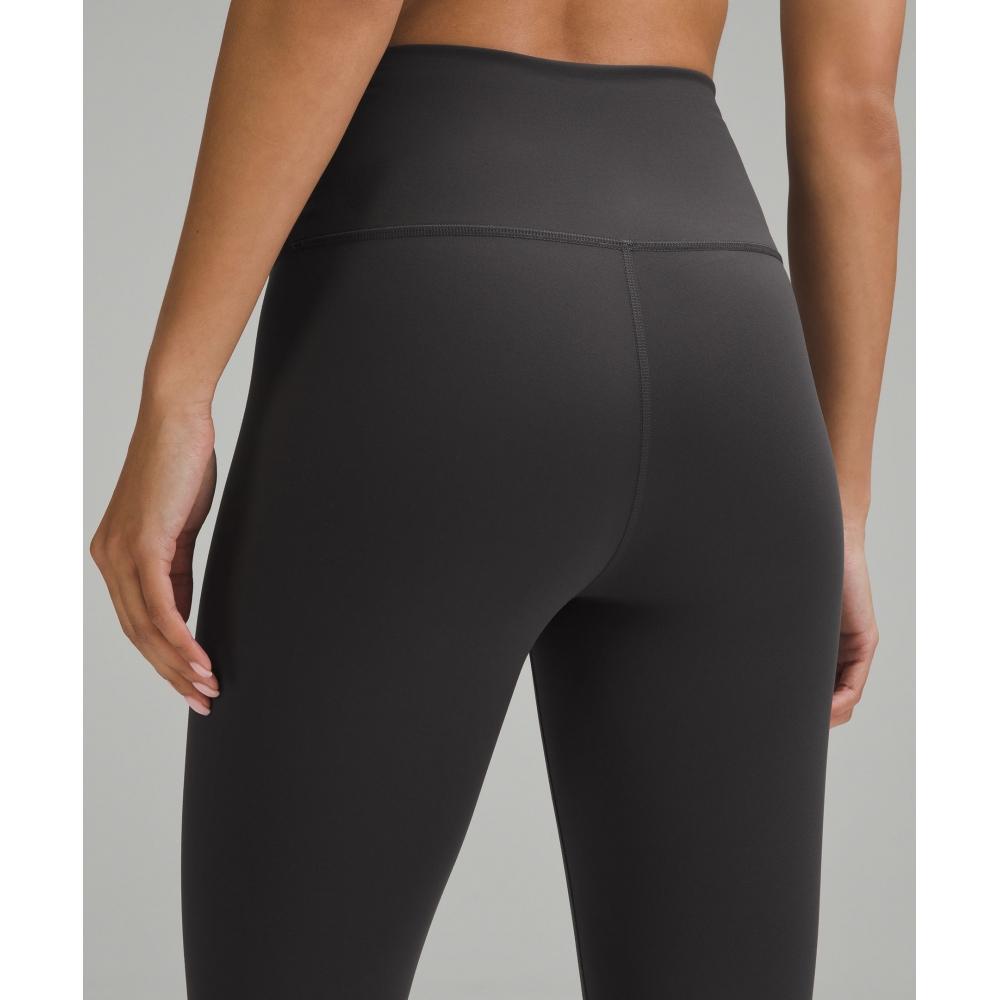 Lululemon Wunder Train High Rise Crop 23  Graphite Grey