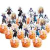 Dragonball Birthday Decoration Goku Stickers Balloons Disposable Tableware Tablecloth Straw Cup Plates Baby Shower Supplies Toy