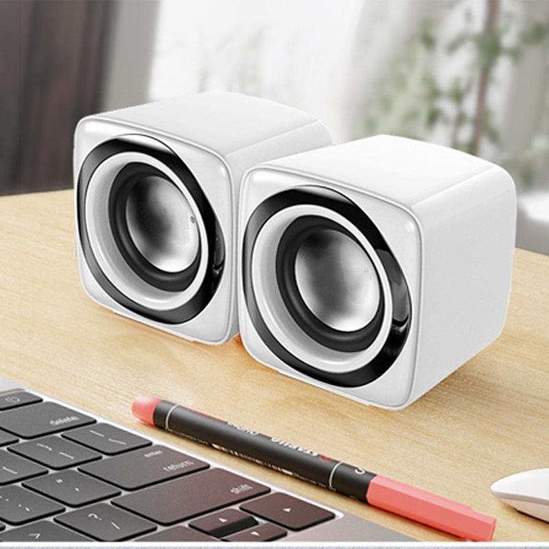 Портативный мини-динамик USB с проводом для настольного компьютера и ноутбука