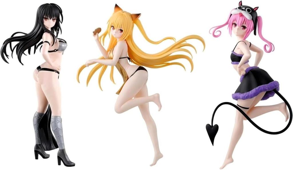 Golden Darkness Yui Kotegawa Nana Asta Deviluke Figure To Darkness GLITTER GLAMOURS of 3 Official Goods & & LOVE-Ru & [Set Types]