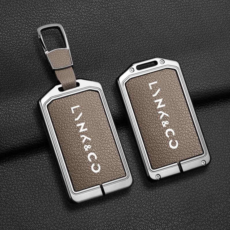 Чехол для ключа автомобиля Lynk & Co - Высококачественная защитная подвесная сумка с пряжкой против падения