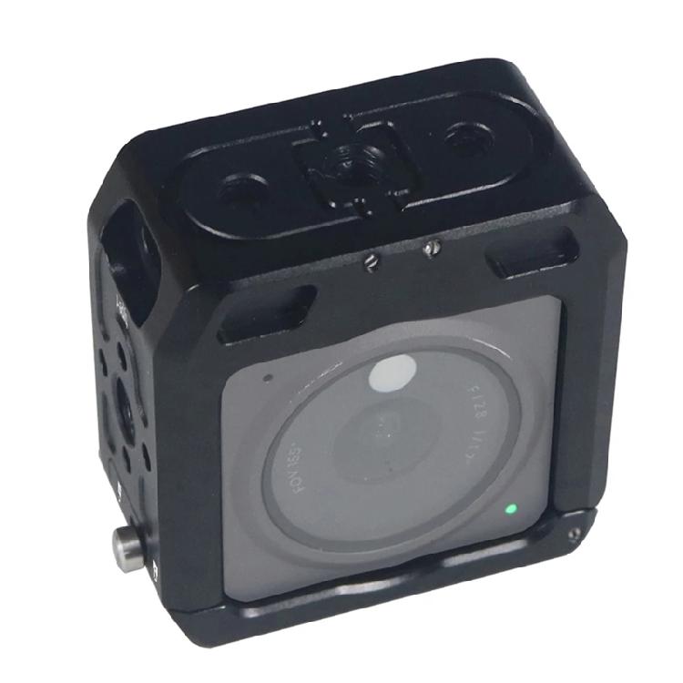 For Action 2 Action Camera Protective Frame Aluminum Alloy  Cage Cold Shoe
