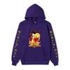 Monkey D. Luffy Unisex Hooded Sweatshirt Anime Graphic Print Fleece Lined Warm Loose Long Sleeve Casual Pocket Hoodie