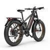 LANKELEISI Silvertip8 Fat Tire E-Bike 26×4.0, 52V 20Ah Battery, 1000W Motor, Hydraulic Brake, Shimano 7-Speed, All Terrain