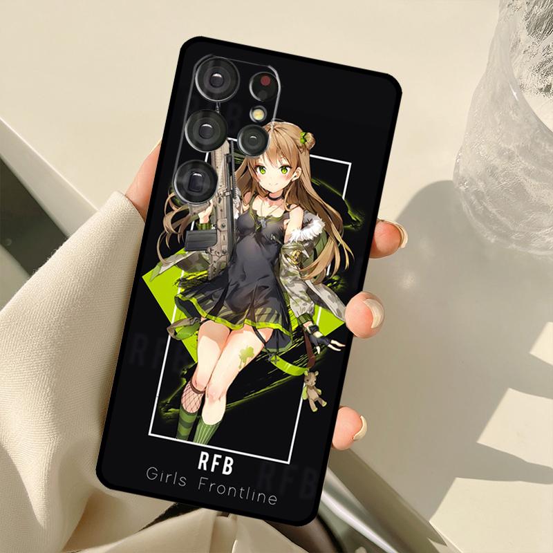 Чехол для девочек Frontline для Samsung Galaxy S23 S22 Ultra S20 FE Note 20 Note 10 S8 S9 S10 Plus S21 Ultra Cover