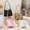 Bow Handlebags For Women Shoulder Bags Leisure Armpit Bag Shopping Versatile Bags Dumpling Handbag Female Hand Bags