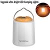LED Camping Lamp Retro Hanging Lamp Portable  Camping Light Rechargeable Outdoor Light Lantern Emergency Lighting Tent Light