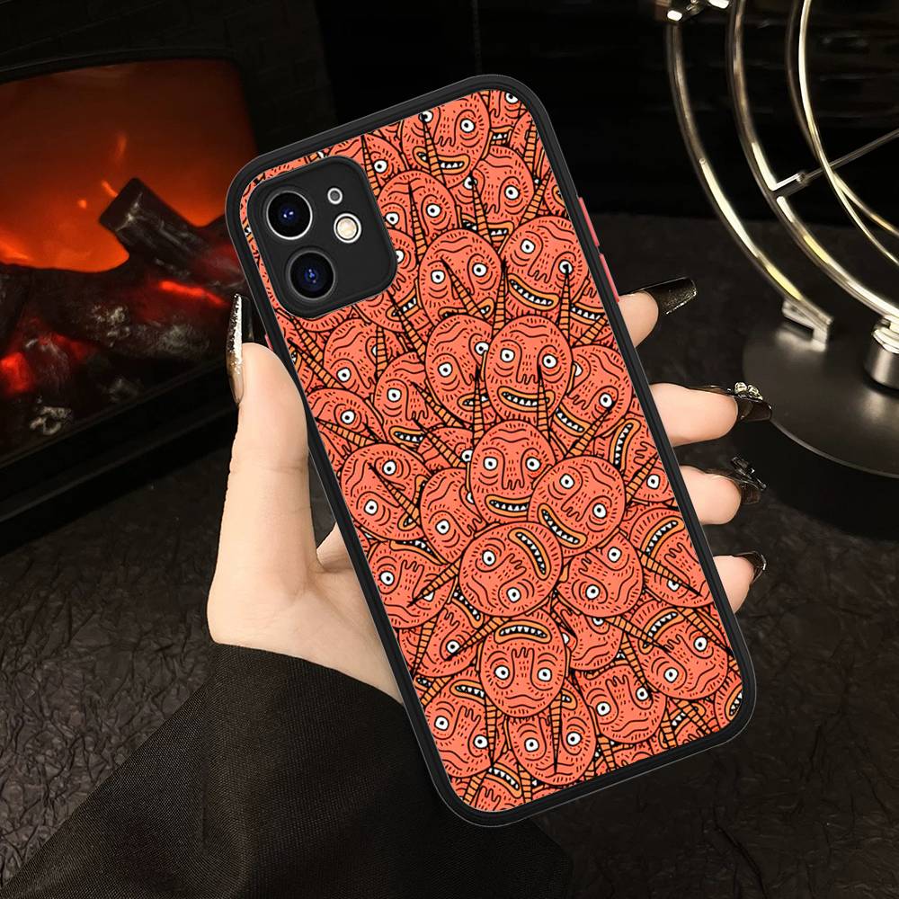 Polly Nor Print Phone Case For IPhone 16 15 14 11 12 13 Pro Max X Plus XS MAX Translucent Matte Cover