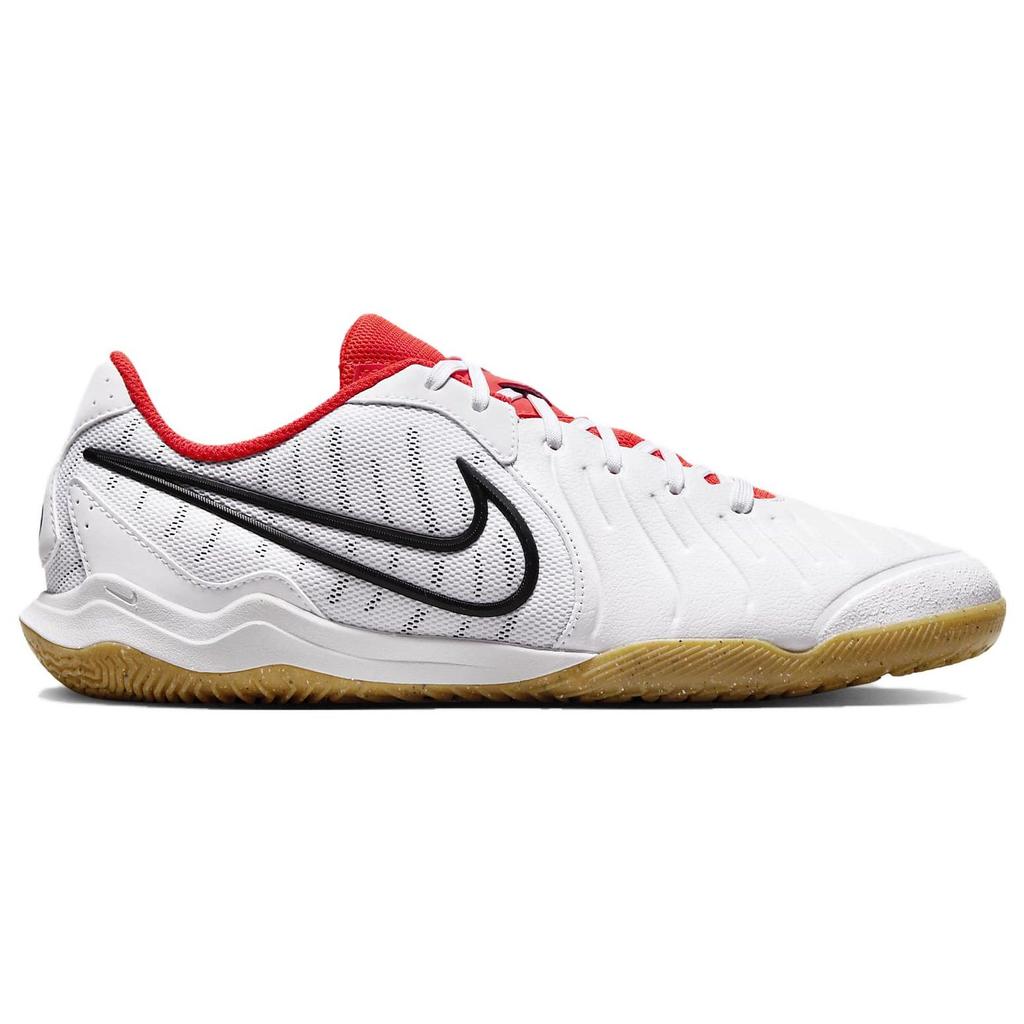 Nike Мужские кроссовки Tiempo Legend 10 Academy IC Ready Pack белые ярко-малиновые черные DV4341-100