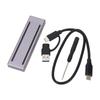 Корпус для SSD Type C Портативный 10 Гбит/с USB3.1 Gen2 M.2 NGFF Корпус для твердотельного накопителя с RGB-подсветкой для 2230 2242