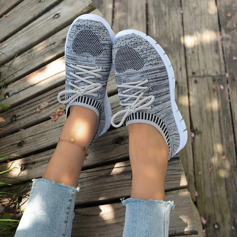 Женские модные сетчатые повседневные лоферы на плоской подошве, спортивные кроссовки, новые летние дышащие кроссовки для бега, походов
