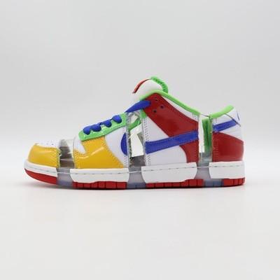 FD8777-100 Nike Dunk Low SB eBay Сэнди Бодекер Белый Красный Желтый (Мужской)