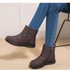 Women Boots Snow Fur Shoes Woman Zipper Platform Boots for Women Soft Ankle Boots Waterproof Plush Winter Shoes