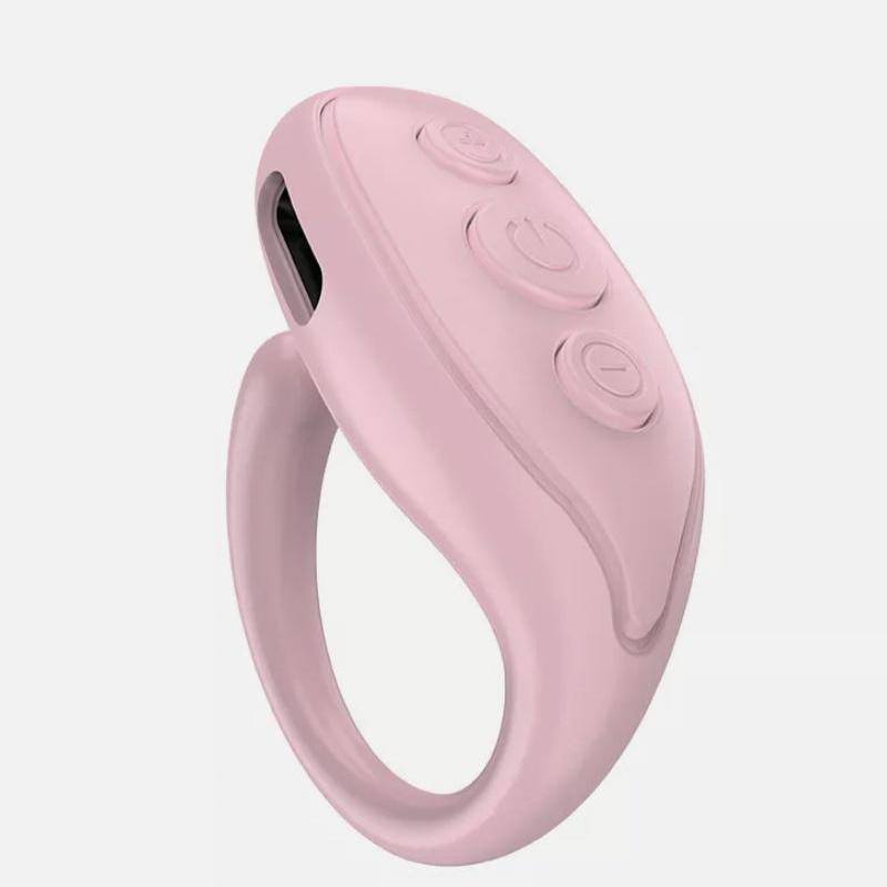 1 Set Short Video Page Flipping Like Device Fingertip Video Bluetooth Controller Mobile Phone Remote Control Ring Controller