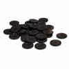 30pcs 40mm Craft Sewing Buttons 4 Holes Round Wood Buttons Vintage Style Coat Buttons  DIY Crafts