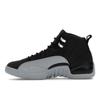 Air Jordan 12 Retro Barons мужские кроссовки черный волчий серый белый CT8013-010