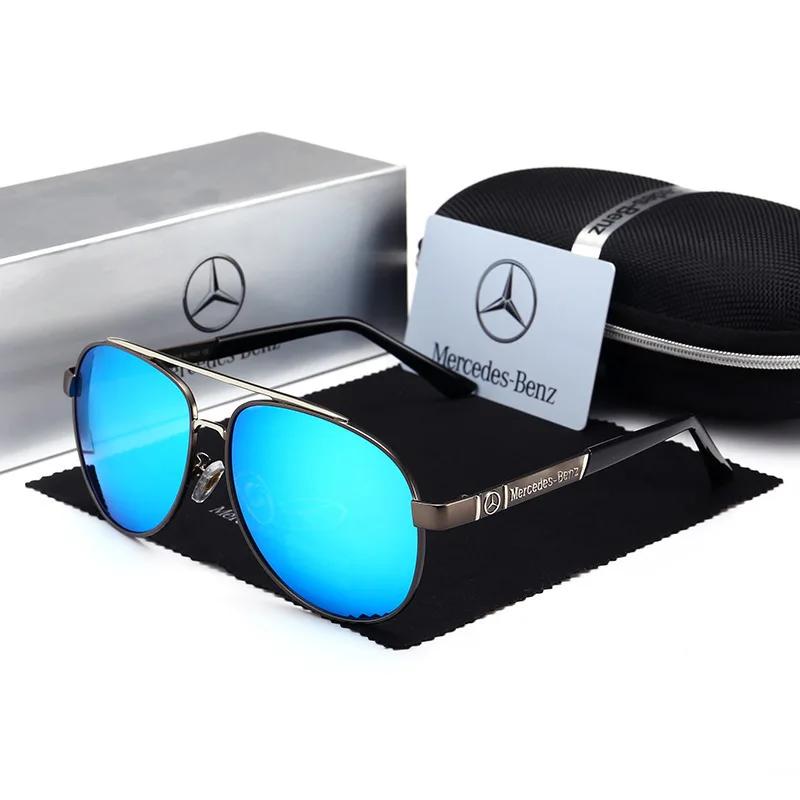 Mercedes Benz A B C E V R S Class ML SL GLA GLB GLC GLK GLS SLK Vito Автомобильные Мужские и Женские Поляризованные Солнцезащитные Очки Антибликовые Очки