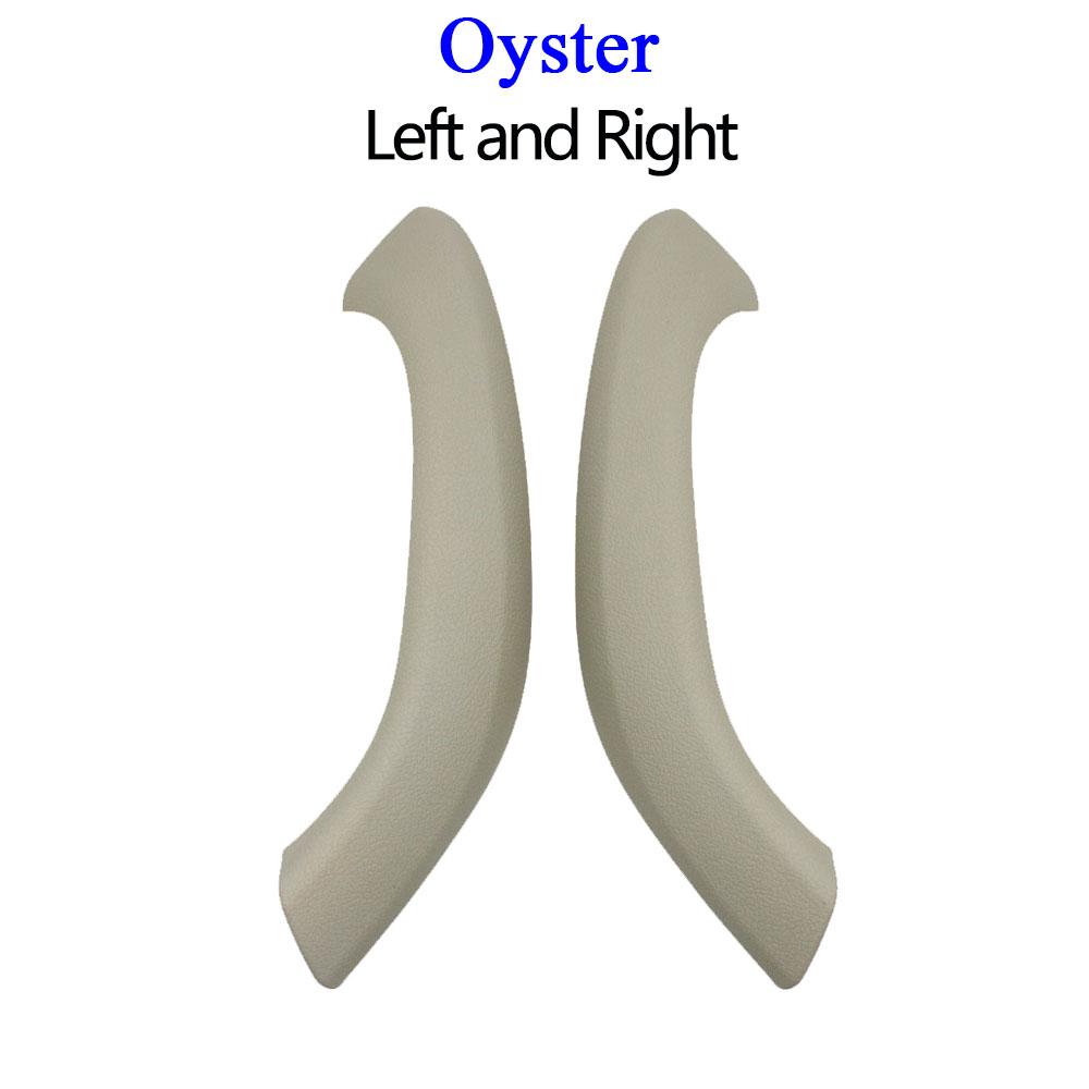 LHD RHD Внутренняя дверь автомобиля Черный Бежевый Карбон Левая и правая ручка Наружная крышка Замена накладки для BMW X1 X2 F48 F49