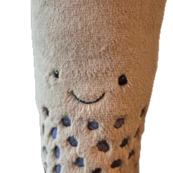 Milk Tea Plush Toy Soft Fluffy Pearl Milk Tea Cup Doll Large Hugable Pillow