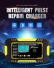 12 В 6 А Автомобильное и мотоциклетное интеллектуальное зарядное устройство с автоматической остановкой и импульсным восстановлением